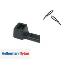 100 x 2.5mm Black Cable Ties