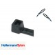 270 x 4.6mm Black Cable Ties