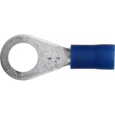 Blue Ring Terminals 6.4mm(1/4 0BA)