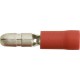 Bullet Terminals Male Red 4mm