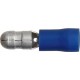 Bullet Terminals Male Blue 5mm