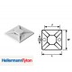 Hellerman MB3A Cable Tie Base White