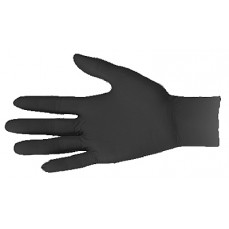 Black Nitrile Gloves Medium