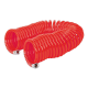 Coiled Air Hose 10m with 1/4 Bsp Unions