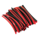 Heat Shrink Tubing Black & Red 200mm 100pc