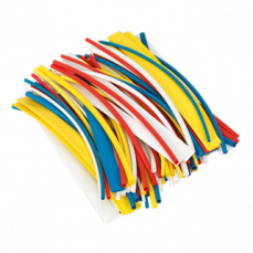Heat Shrink Tubing Mixed Colours 200mm 100pc