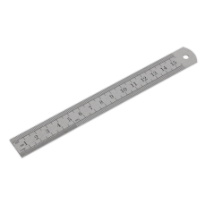 150mm 6 Inch Steel Rule 