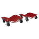 Sealey WS681 Wheel Dolly Set 680kg