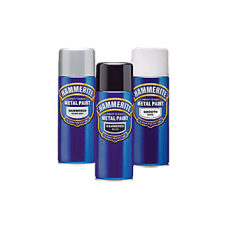 Hammerite Satin Black Spray 400ml