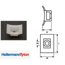 Hellerman LKC Cable Tie Base Natural