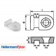 Hellerman MB1 Cable Tie Base Natural