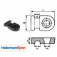 Hellerman MB1 Cable Tie Base Black