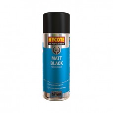 Hycote Matt Black Spray 400ml