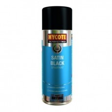 Hycote Satin Matt Black Spray 400ml