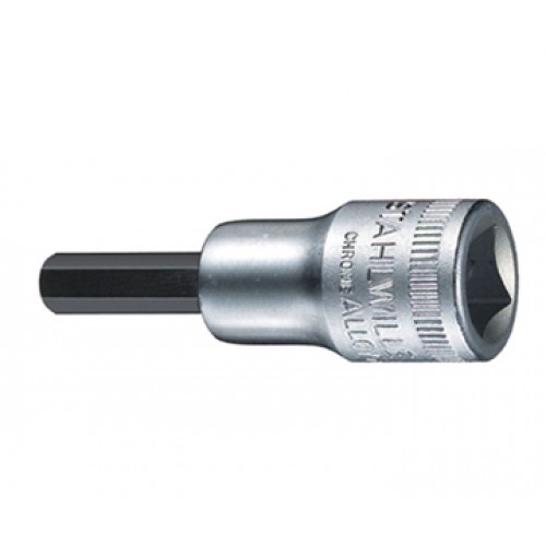 Williams MA-5LA 1/4 Zoll Antrieb Sechskant-Bitsocket – 5/32 Zoll Lang, Hochglanzpoliert