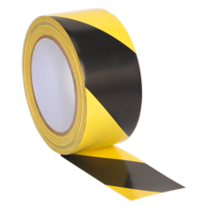 Hazard Warning Tape 50mm x 33m Black/Yellow Hazard Warning Tape 50mm x 33m Black/Yellow