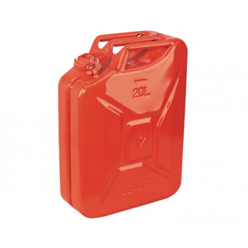 Silverstone Factors Jerry Can Red 20ltr